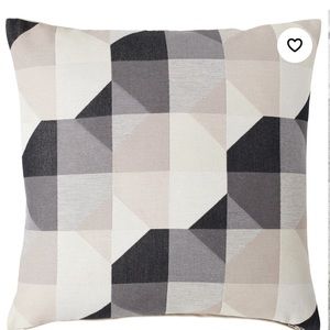 IKEA SVARTHÖ Pillow Cushion cover, beige, 20x20” bedroom living room